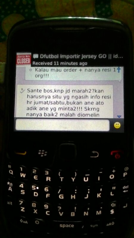 SURAT TERBUKA BUAT ID gokilsiro (DFUTBOL IMPORTIR JERSEY GO)