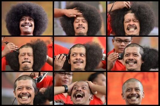 Jokowi Terpilih, Eddi Brokoli 'Pesta' Donor Darah 