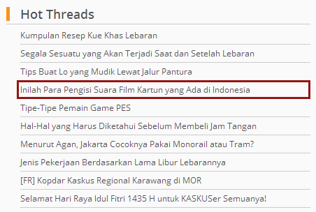 Pengisi Suara Film Kartun di Indonesia yang Mungkin Agan Belum Tau