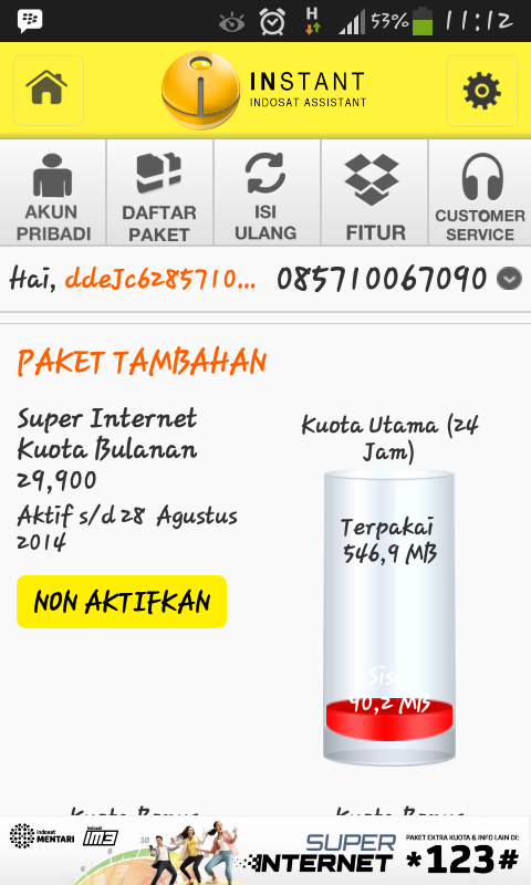 Kecewa Dengan paket internet Indosat