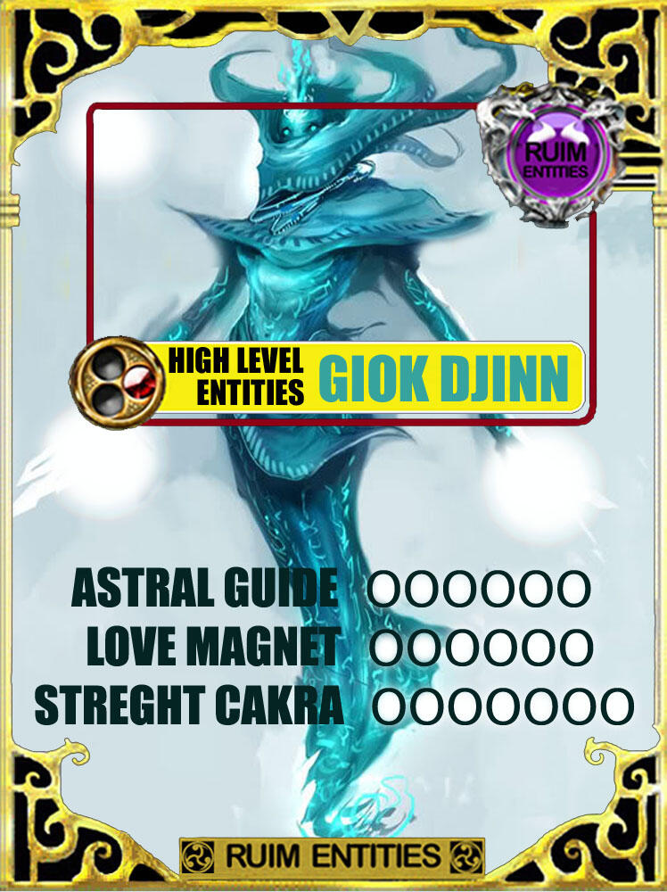 RUIM ENTITIES : SPECIAL HIGH LEVEL ENTITIES CONJURATION
