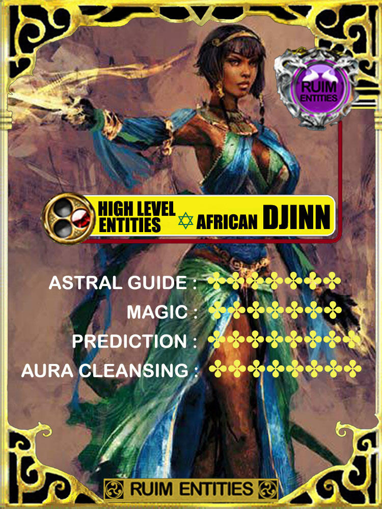 RUIM ENTITIES : SPECIAL HIGH LEVEL ENTITIES CONJURATION