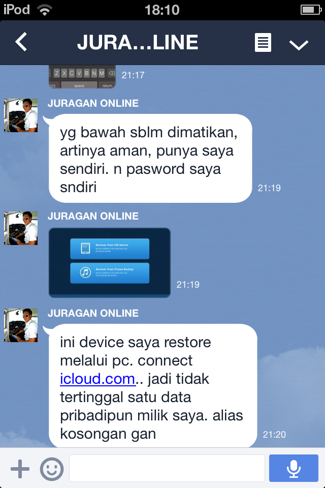 Penipuan di olx id: juragan-online nama syafiuddin HLH BCA 4121468365 punya id kaskus