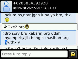 Testimonal from lintangberkah