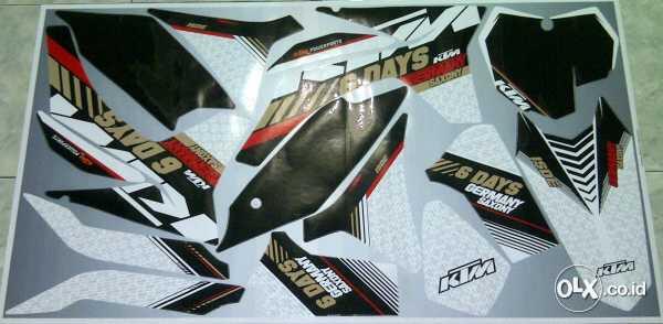 Cari Decal Ktm 250 Excf Ktm 250 Sxf Ktm 350 Excf Sixdays 
