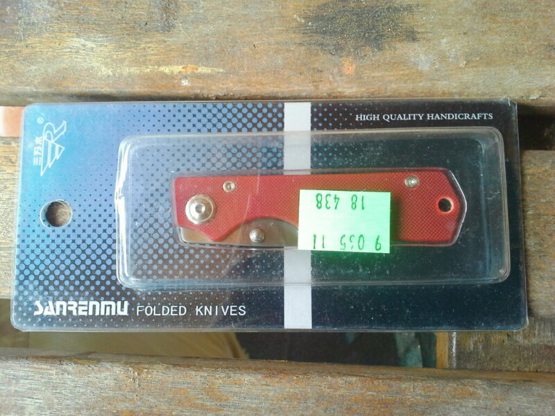 Sarenmu 4058 & Sarenmu GR5-605 small folding knife/pisau