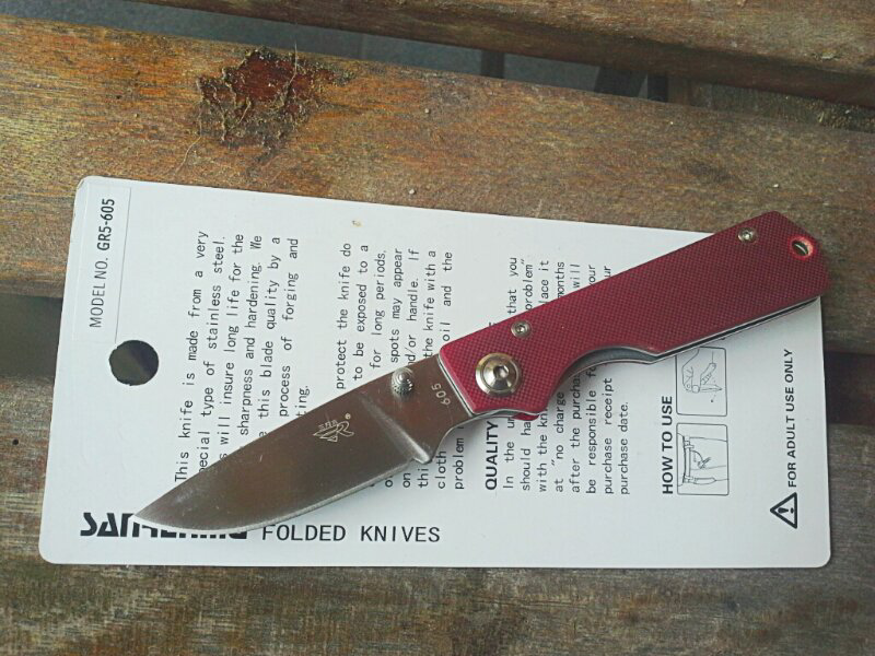 Sarenmu 4058 & Sarenmu GR5-605 small folding knife/pisau