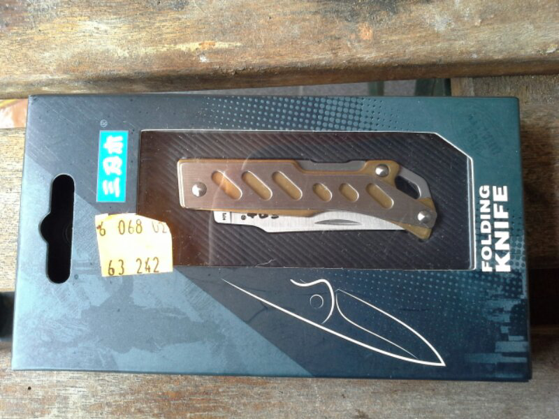 Sarenmu 4058 & Sarenmu GR5-605 small folding knife/pisau