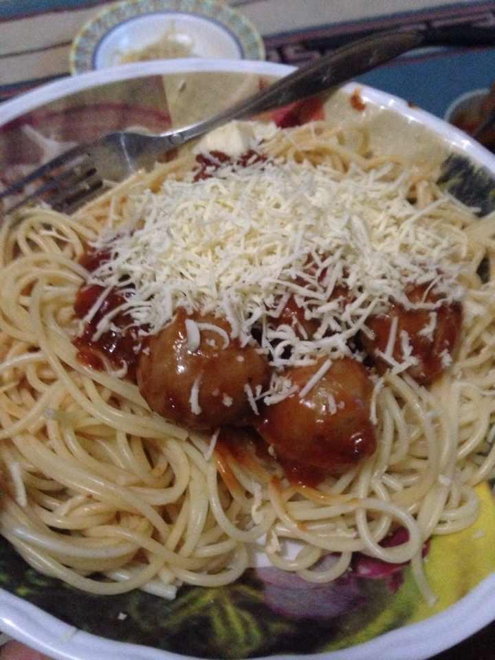 Spicy Barbeque Spaghetti Meatball La Fonte