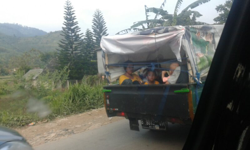 Hal unik yang ditemui selama perjalanan mudik