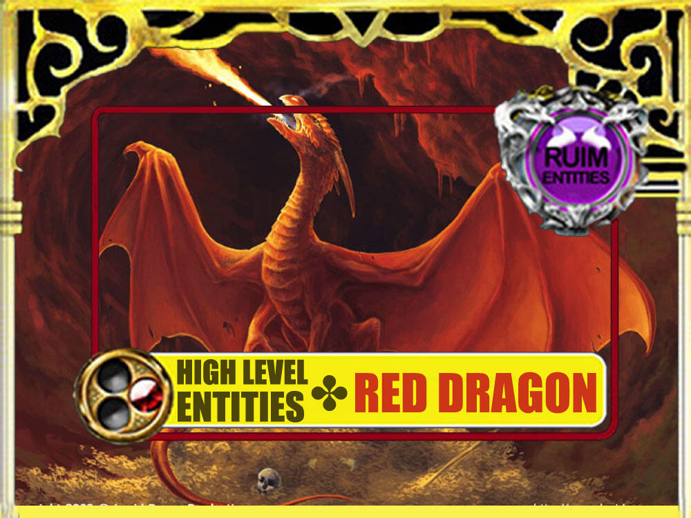 RUIM ENTITIES : SPECIAL HIGH LEVEL ENTITIES CONJURATION