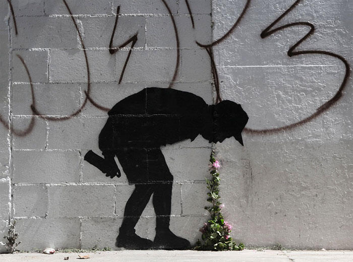 Street art yang hidup