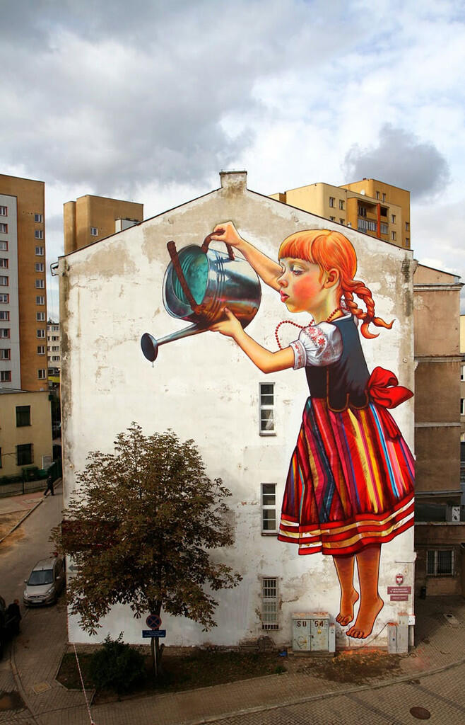 Street art yang hidup