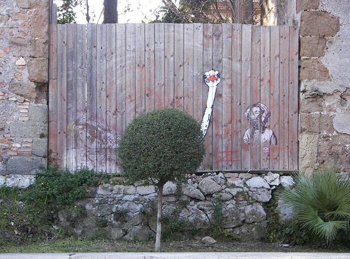 Street art yang hidup