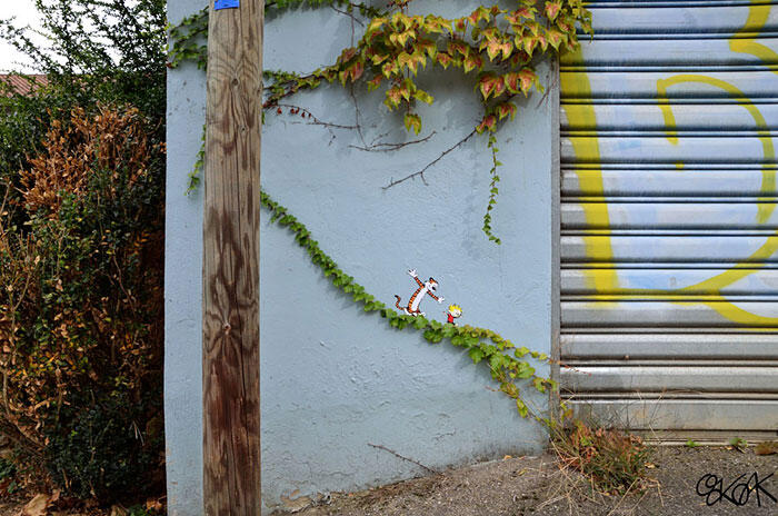 Street art yang hidup