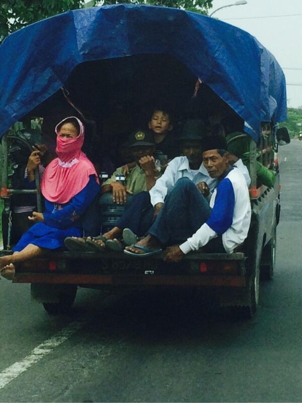 Hal unik yang ditemui selama perjalanan mudik