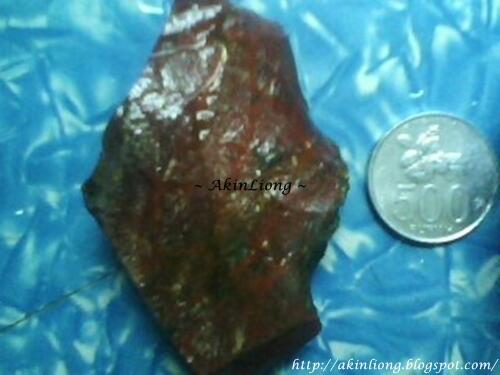 Bahan Batu Cincin Garut & Teratai Merah
