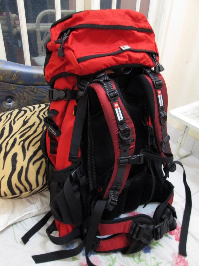 Tas Eiger Excelsior 65 L Red