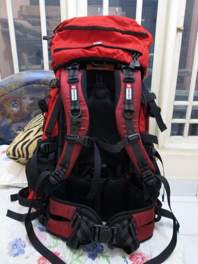 Tas Eiger Excelsior 65 L Red