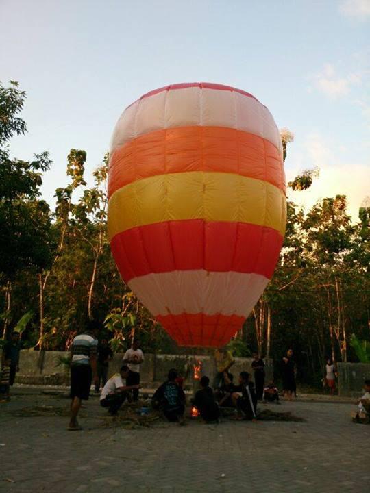 Balon Udara Tradisi Lebaran Masyarakat Ponorogo