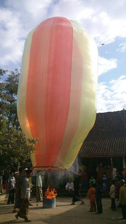 Balon Udara Tradisi Lebaran Masyarakat Ponorogo