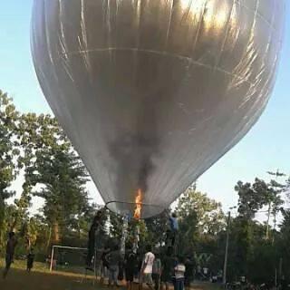 Balon Udara Tradisi Lebaran Masyarakat Ponorogo