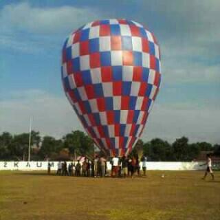 Balon Udara Tradisi Lebaran Masyarakat Ponorogo