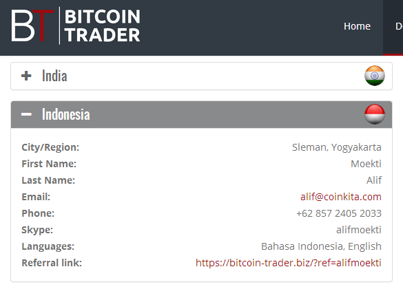 &#91;Coinkita&#93; Panduan menggunakan Bitcoin Trader bersama perwakilan Indonesia