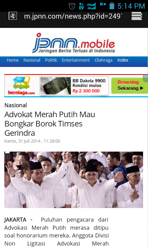 MAMPOS LOE PRABOWO MANUSIA BUSUK