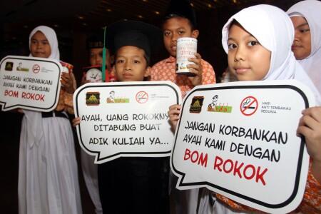 Baru 120 Kota yang Punya Perda Kawasan Tanpa Rokok