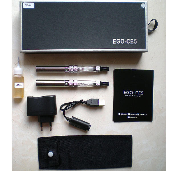 Rokok Elektronik eGO-CE5 650mah Sepasang tipe Kotak