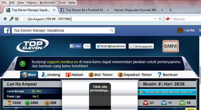 Jual Token Earn Top Eleven (TOP11) Khusus Via PULSA Tsel/Isat ! | Harga Oke Gan!