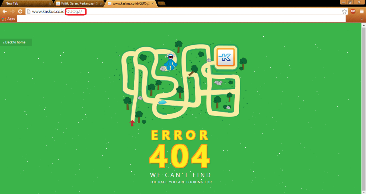 Error Link Kaskus, kenapa ya?