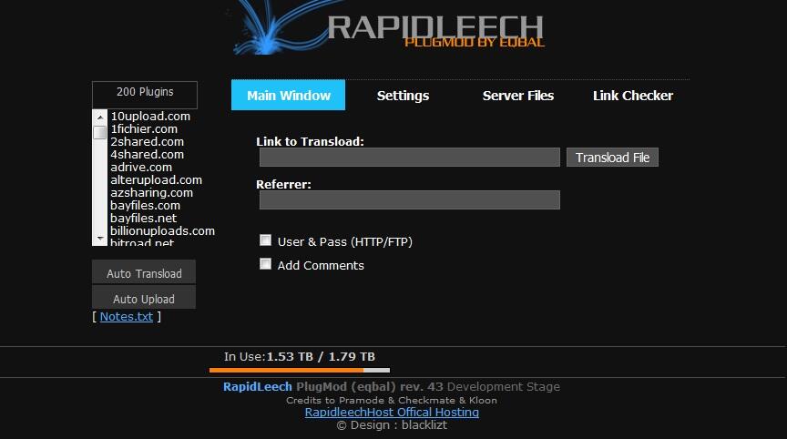 RapidLeech - STORAGELEECH Bandwidth Super dengan Banyak Premium Account MURAH