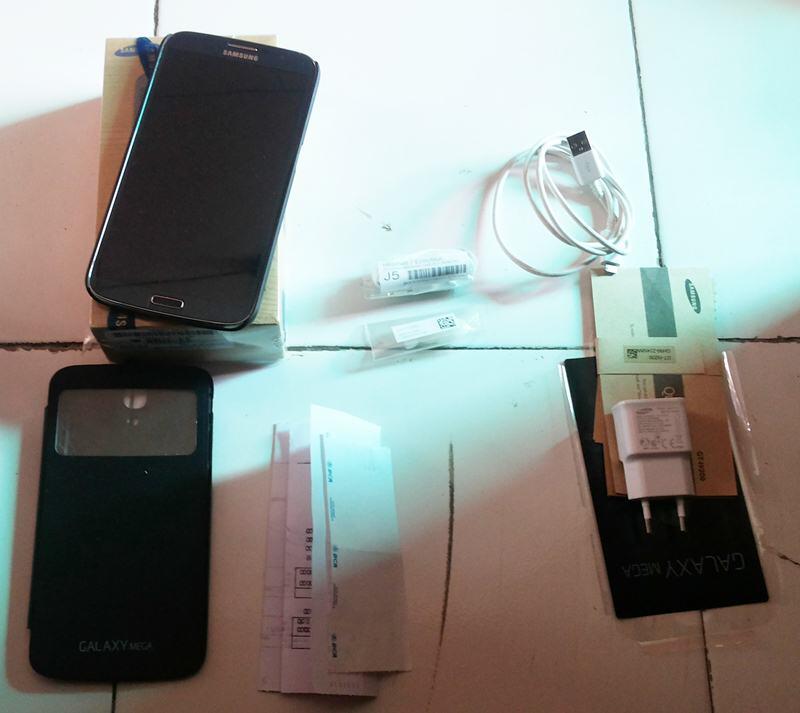 Samsung Galaxy Mega 6.3 GT-I9200 black garansi erafone mulus termurah sekaskus