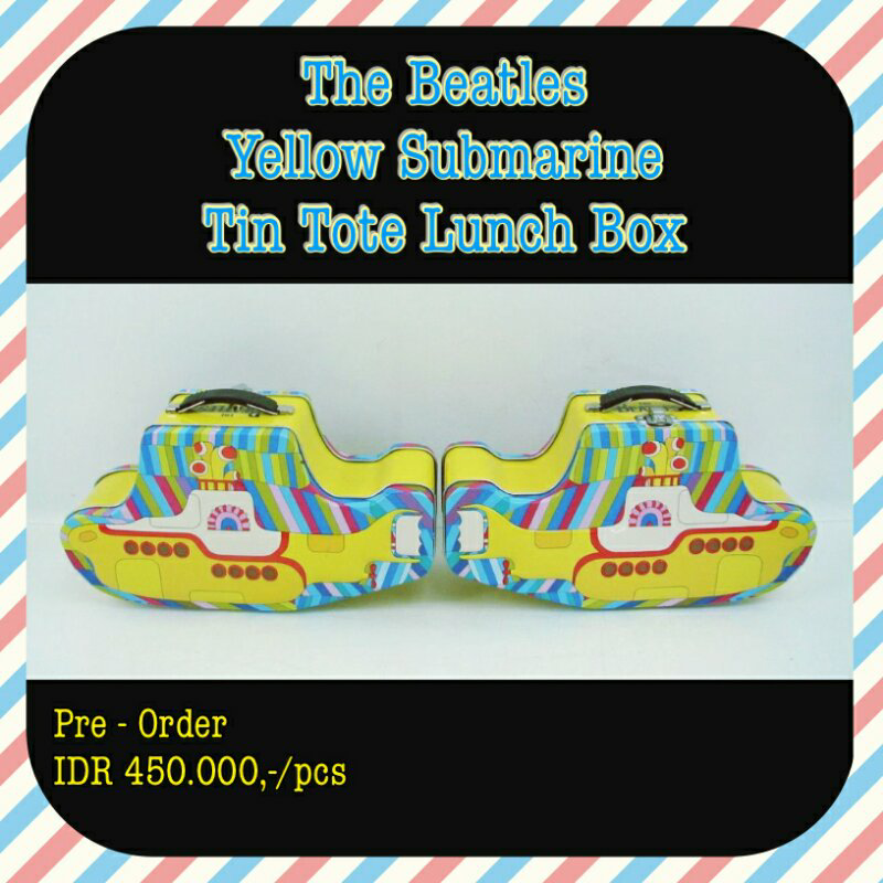 The Beatles Official Memorabilia (Tin Tote n Motion Statue Yellow Submarine)