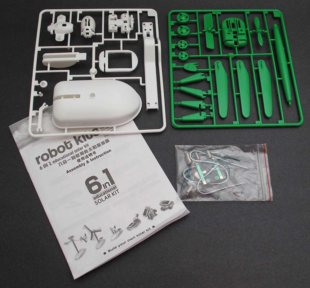 Fun Solar Robot kit - EDUCATIONAL DIY SOLAR KIT