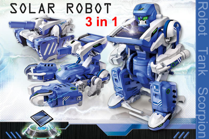 Fun Solar Robot kit - EDUCATIONAL DIY SOLAR KIT