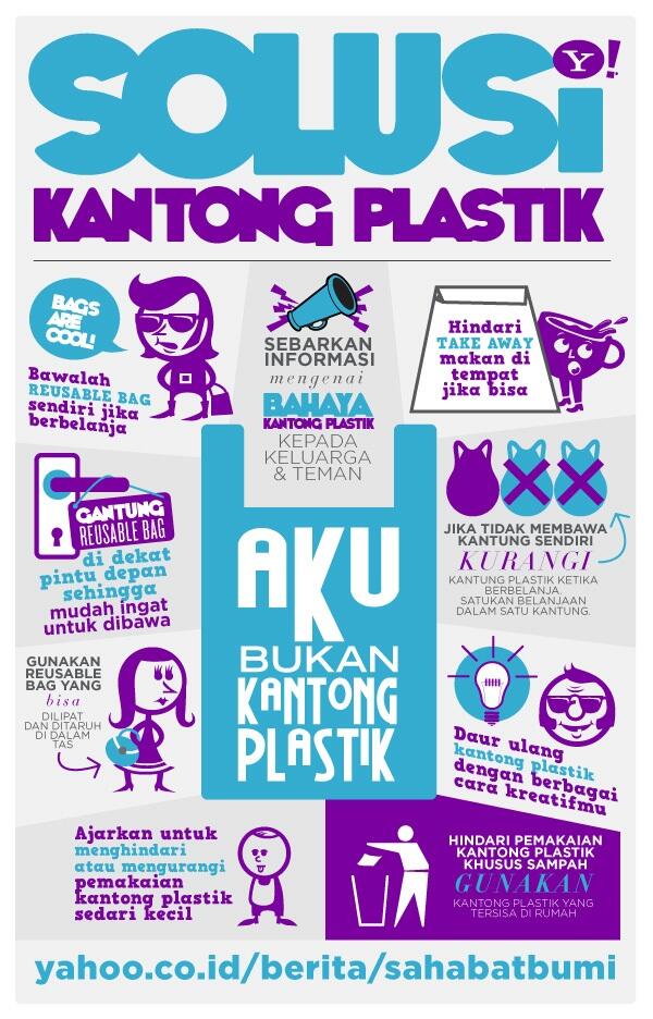 Infografik Tentang Bahaya Sampah Plastik