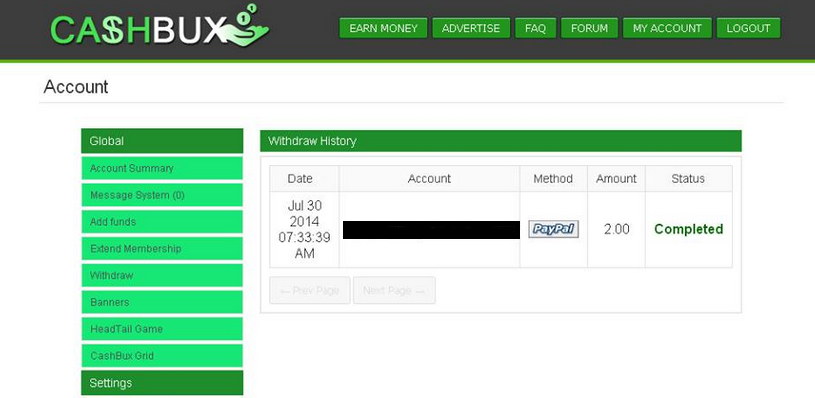 ★ CashBux ★ PTC Baru saingan Probux,Fusebux,Zapbux ★