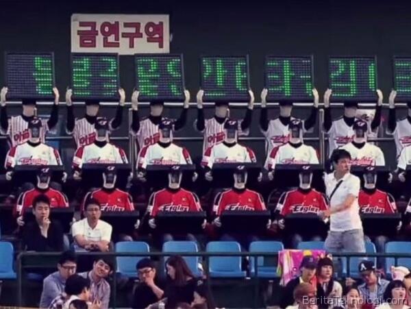 Tim Baseball Korea Punya Suporter Robot