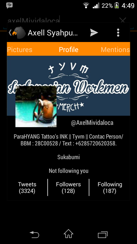 TOLONGIN! ANE DI TIPU SAMA INI ORANG. NEED INFO