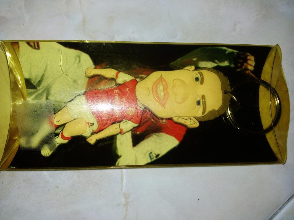 WTS : Key Chain / Gantungan Kunci Robin Van Persie Arsenal