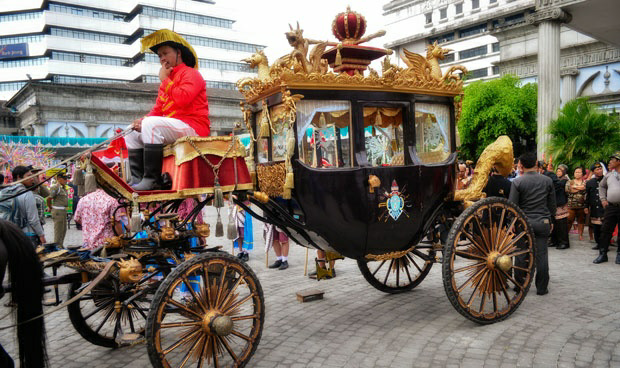 kereta kencana kerajaan full aksesoris