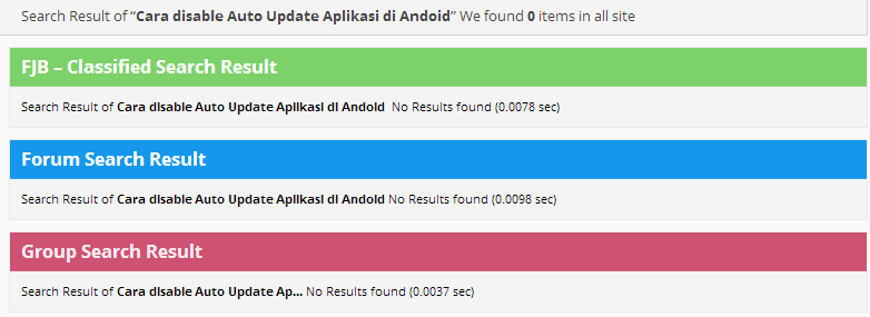 Cara disable Auto Update Aplikasi di Andoid