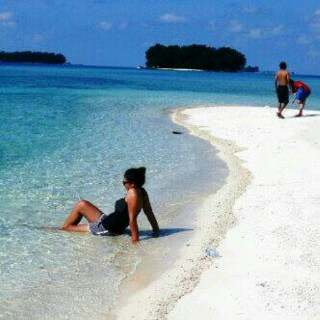 pulau surga harapan island