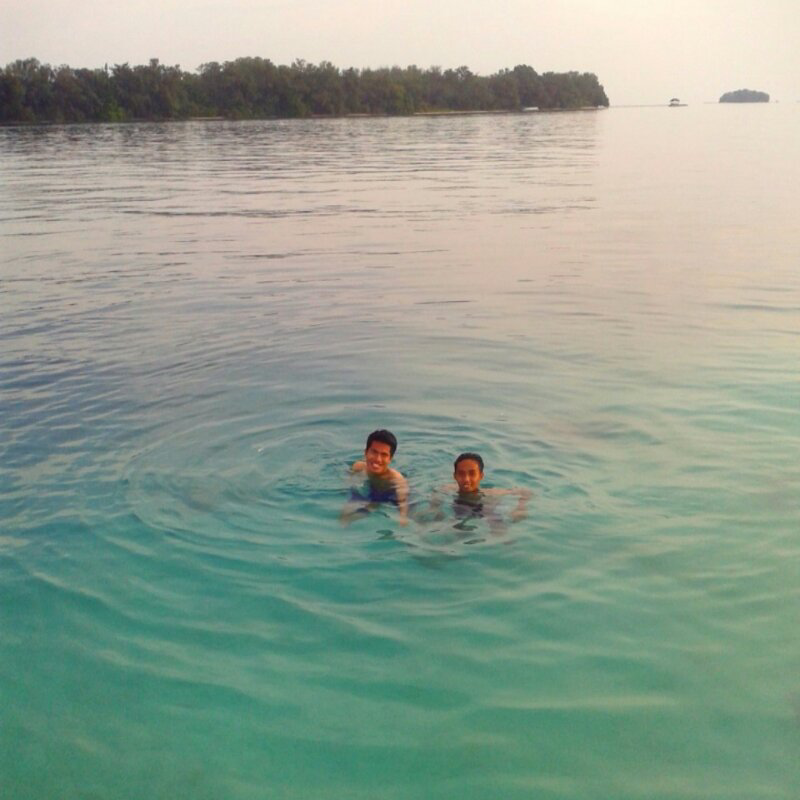 pulau surga harapan island