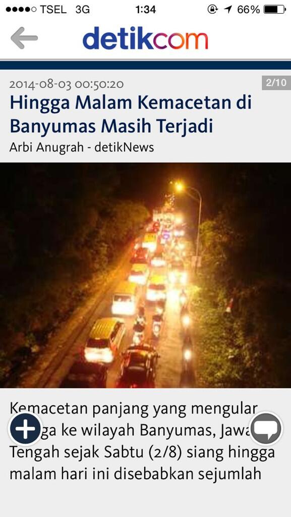 Gan masih Ada yang kejebak macet di Pantura Ga nih ?