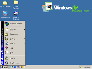 Homescreen OS Windows dan OS X(Macintosh)