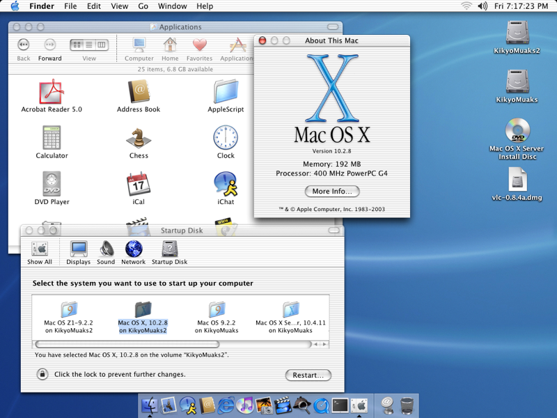 Homescreen OS Windows dan OS X(Macintosh)